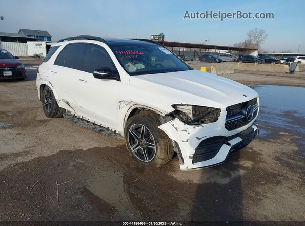 4JGFB4JB2NA754672 2022 MERCEDES-BENZ GLE 350 White Front view