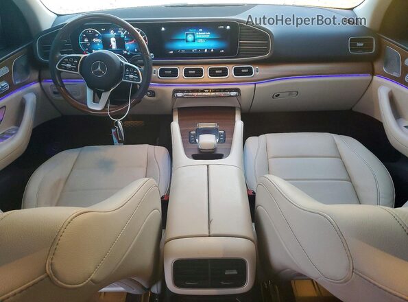 4JGFB4JB6MA568888 2021 MERCEDES-BENZ GLE Черный Вид панели приборов