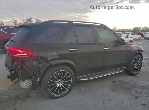 4JGFB4JB6MA568888 2021 MERCEDES-BENZ GLE Черный Задняя правая четверть