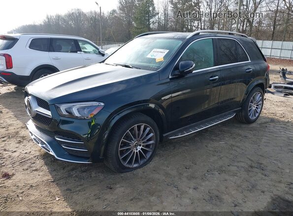 4JGFB4JB6PA903863 2023 MERCEDES-BENZ GLE 350 Green წინა მარცხენა ხედი სამი მეოთხედიდან
