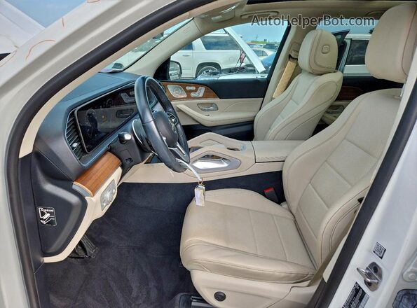 4JGFB4JB7PA954661 2023 MERCEDES-BENZ GLE White Widok wnętrza z przodu