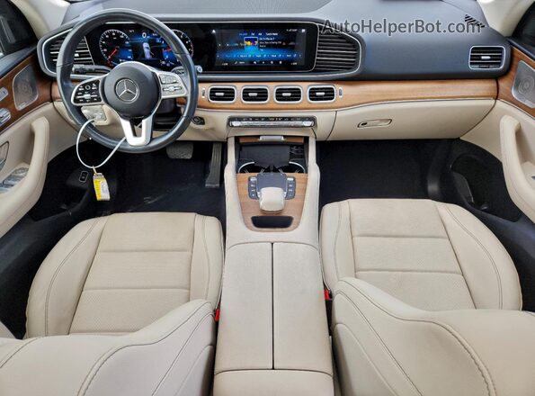 4JGFB4JB7PA954661 2023 MERCEDES-BENZ GLE White Widok deski rozdzielczej