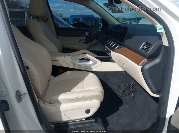 4JGFB4JB8MA380003 2021 MERCEDES-BENZ GLE 350 White წინა სალონის ხედი