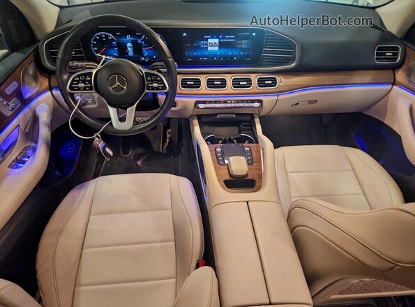4JGFB4JB8NA736306 2022 MERCEDES-BENZ GLE White Dashboard view