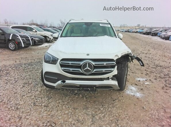 4JGFB4JB8NA736306 2022 MERCEDES-BENZ GLE White Front view