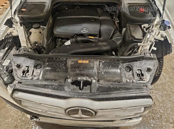 4JGFB4JB8NA736306 2022 MERCEDES-BENZ GLE White Engine compartment view