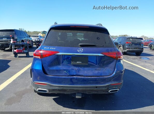 4JGFB4JB9MA494740 2021 MERCEDES-BENZ GLE 350 Blue 