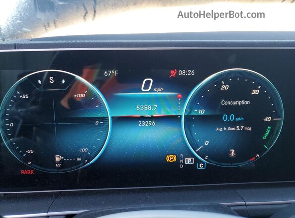 4JGFB4JBXPA895329 2023 MERCEDES-BENZ GLE Black Instrument cluster view