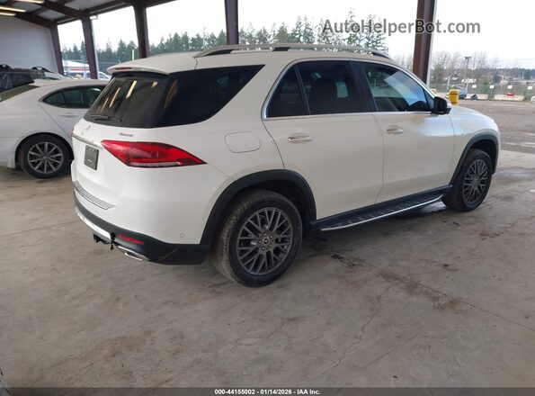 4JGFB4KB0MA552961 2021 MERCEDES-BENZ GLE 350 White Հետևի աջ