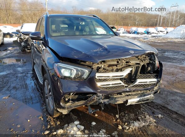 4JGFB4KB1MA371268 2021 MERCEDES-BENZ GLE 350 Dark Blue Widok z przodu