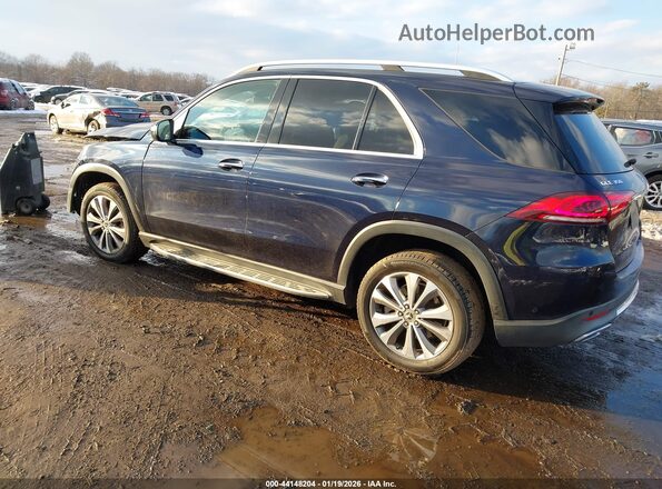 4JGFB4KB1MA371268 2021 MERCEDES-BENZ GLE 350 Dark Blue Tył lewy