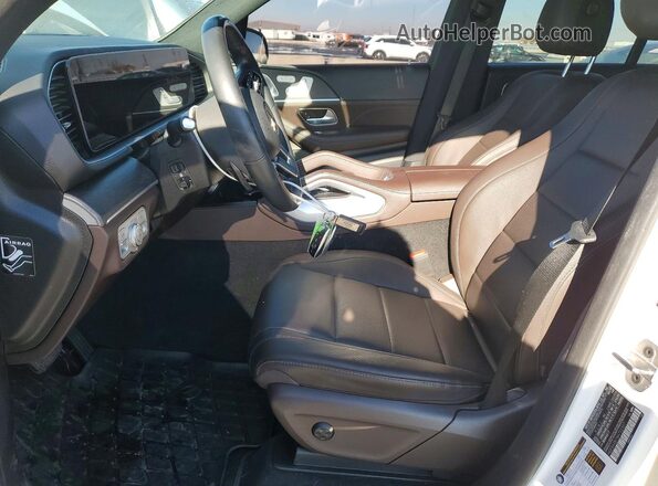 4JGFB4KB1NA722357 2022 MERCEDES-BENZ GLE Белый Вид салона спереди