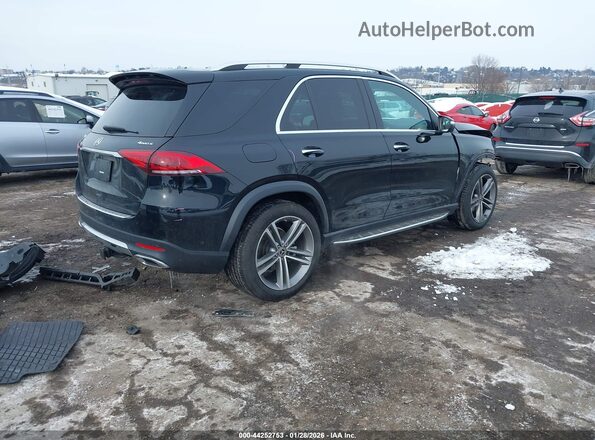 4JGFB4KB6NA731619 2022 MERCEDES-BENZ GLE 350 Black უკანა მარჯვენა