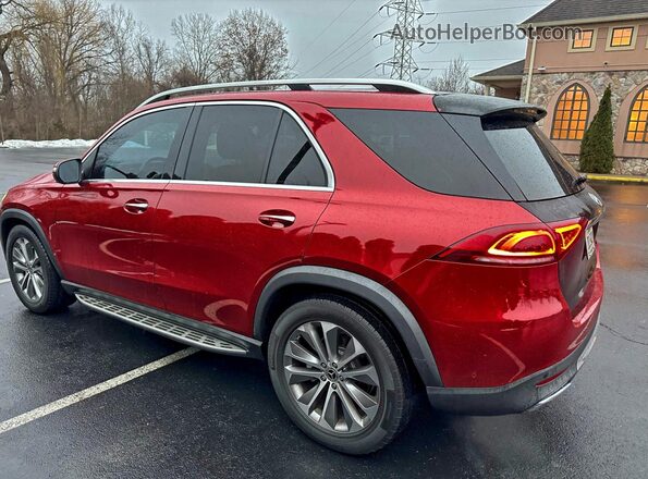 4JGFB4KB8LA106748 2020 MERCEDES-BENZ GLE-CLASS Red Задня права чверть