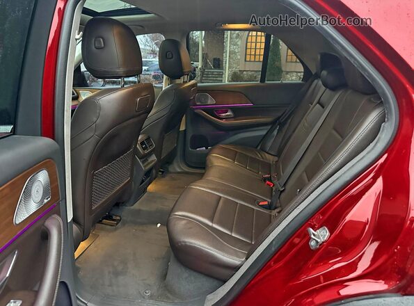 4JGFB4KB8LA106748 2020 MERCEDES-BENZ GLE-CLASS Red Вид салону спереду