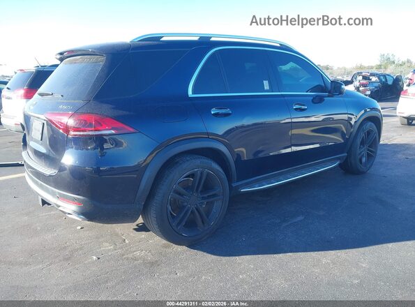 4JGFB4KB9LA049878 2020 MERCEDES-BENZ GLE 350 Синий Задняя правая четверть