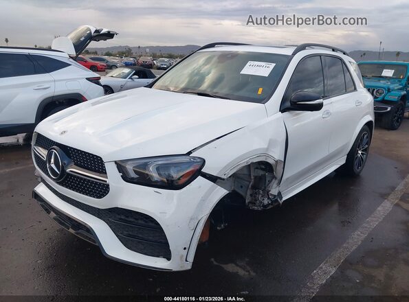 4JGFB4KB9MA392322 2021 MERCEDES-BENZ GLE 350 White Przód lewy