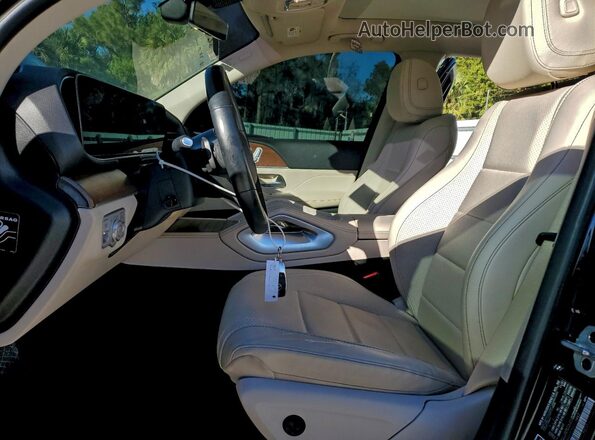 4JGFB4KBXNA628462 2022 MERCEDES-BENZ GLE Black Front interior view