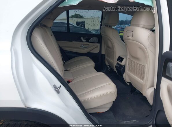4JGFB4KE0LA028783 2020 MERCEDES-BENZ GLE 350 White VIN კოდის სტიკერის ხედი
