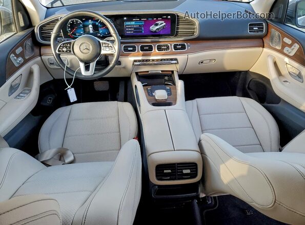 4JGFB4KE1NA727178 2022 MERCEDES-BENZ GLE Серебряный Вид панели приборов