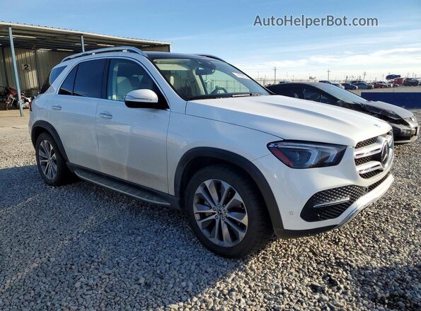 4JGFB4KE5MA492797 2021 MERCEDES-BENZ GLE Белый Передняя правая четверть