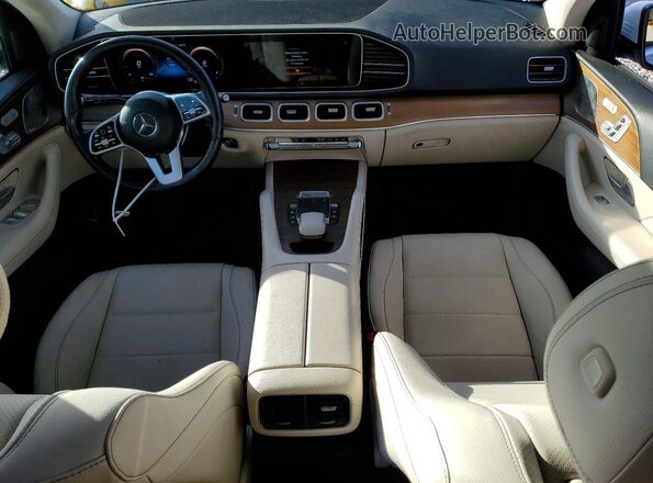 4JGFB4KE5MA492797 2021 MERCEDES-BENZ GLE Белый Вид панели приборов