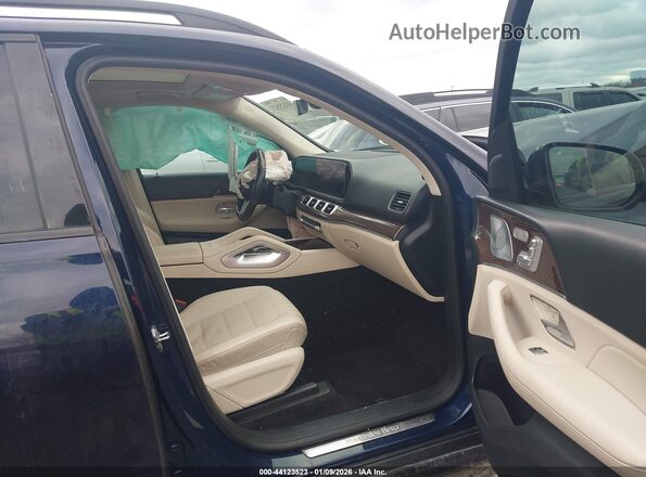 4JGFB4KE9MA360576 2021 MERCEDES-BENZ GLE 350 Blue წინა სალონის ხედი