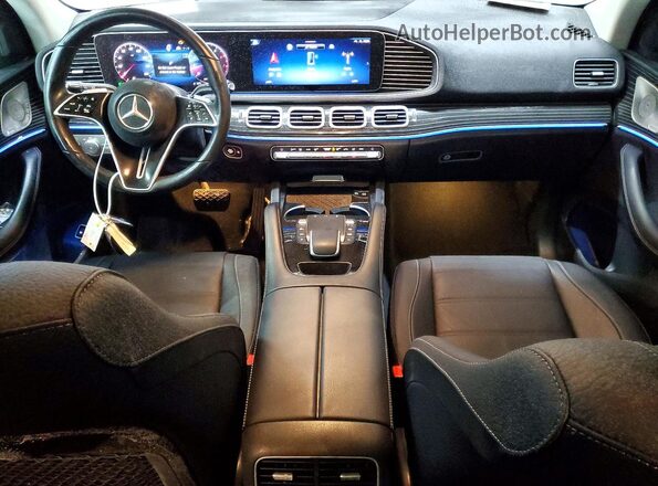4JGFB5KB4RB138265 2024 MERCEDES-BENZ GLE Gray წინა პანელის ხედი