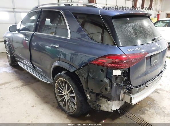 4JGFB5KB7RB102585 2024 MERCEDES-BENZ GLE 450 Blue Rear left