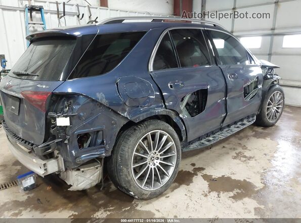 4JGFB5KB7RB102585 2024 MERCEDES-BENZ GLE 450 Blue Rear right
