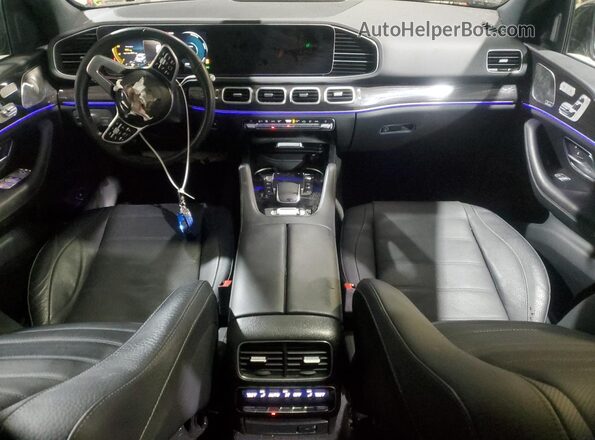 4JGFB5KB9NA611657 2022 MERCEDES-BENZ GLE Black Առջևի վահանակի տեսք