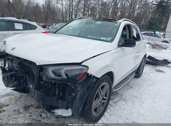 4JGFB5KBXLA264627 2020 MERCEDES-BENZ GLE 450 Белый Передняя левая четверть