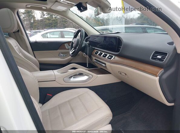 4JGFB5KBXLA264627 2020 MERCEDES-BENZ GLE 450 Белый Вид салона спереди