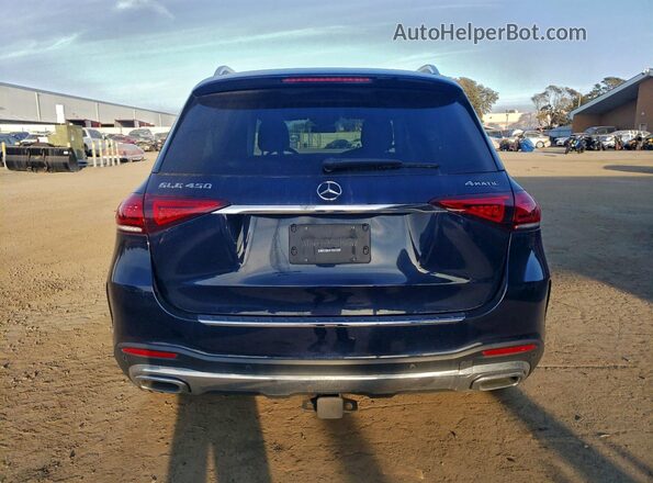4JGFB5KEXNA756748 2022 MERCEDES-BENZ GLE Синий Вид сзади