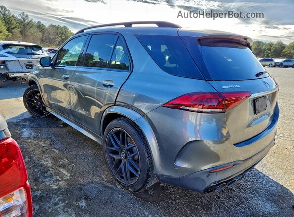 4JGFB6BBXMA291012 2021 MERCEDES-BENZ GLE Gray Trasero izquierdo