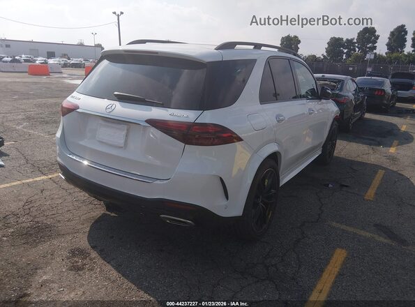 4JGFB8FE1SB346664 2025 MERCEDES-BENZ GLE 580 White Trasero derecho
