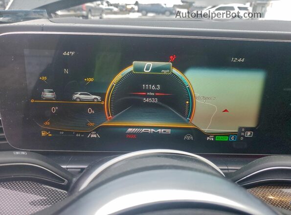4JGFB8KB1MA279374 2021 MERCEDES-BENZ GLE Black Вид щитка приладів