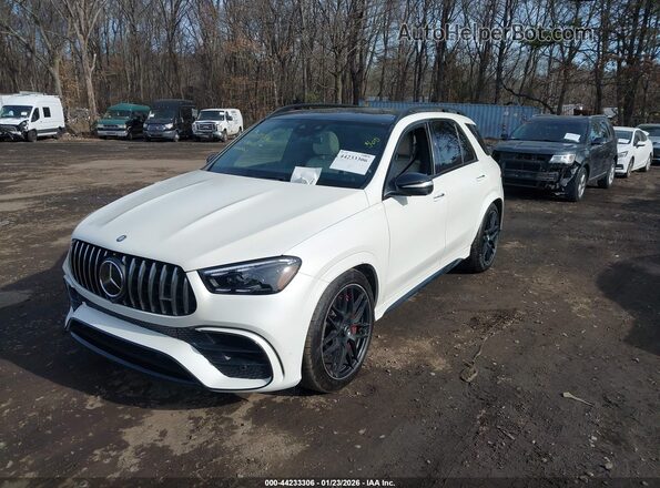 4JGFB8KB1RB107847 2024 MERCEDES-BENZ AMG GLE 63 White Przód lewy