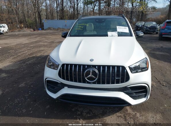 4JGFB8KB1RB107847 2024 MERCEDES-BENZ AMG GLE 63 White Widok zestawu wskaźników