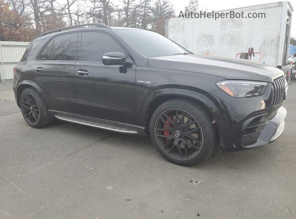 4JGFB8KB1SB396735 2025 MERCEDES-BENZ GLE Черный Передняя правая четверть