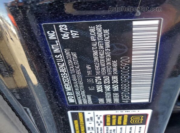 4JGFD6BB3RB005920 2024 MERCEDES-BENZ GLE-CLASS Black 