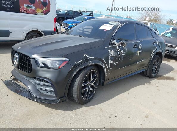 4JGFD6BB7MA296436 2021 MERCEDES-BENZ AMG GLE 53 COUPE Black წინა მარცხენა ხედი სამი მეოთხედიდან