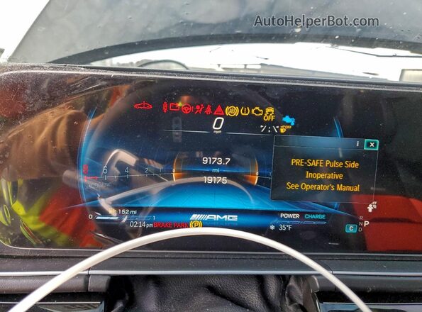 4JGFD8KB9SB318777 2025 MERCEDES-BENZ GLE Черный Вид щитка приборов