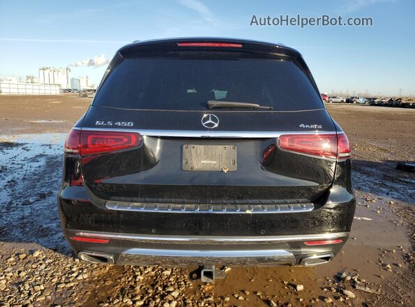 4JGFF5KE0MA385053 2021 MERCEDES-BENZ GLS Black Widok z tyłu