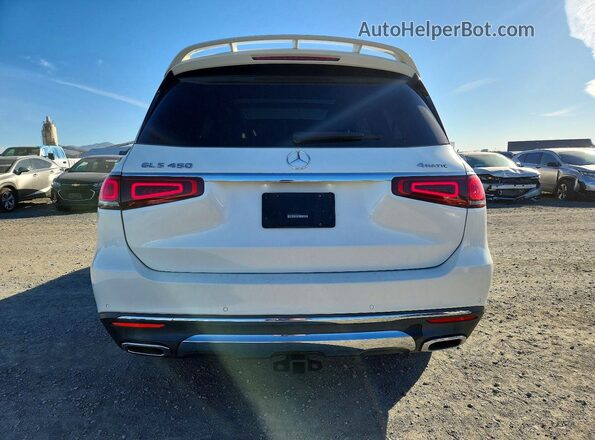 4JGFF5KE0MA497397 2021 MERCEDES-BENZ GLS White Հետևի տեսք