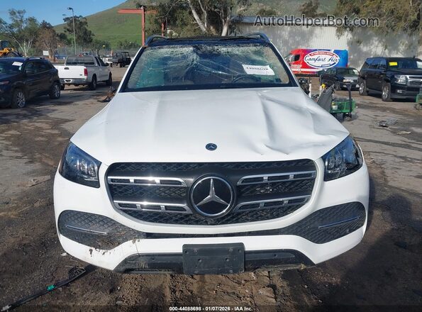 4JGFF5KE3MA556491 2021 MERCEDES-BENZ GLS 450 White Vista interior trasera