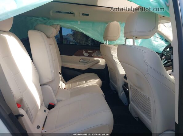 4JGFF5KE3MA556491 2021 MERCEDES-BENZ GLS 450 White Vista de la etiqueta del VIN