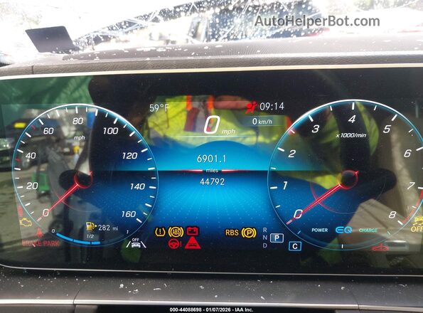 4JGFF5KE3MA556491 2021 MERCEDES-BENZ GLS 450 White Vista de los asientos traseros
