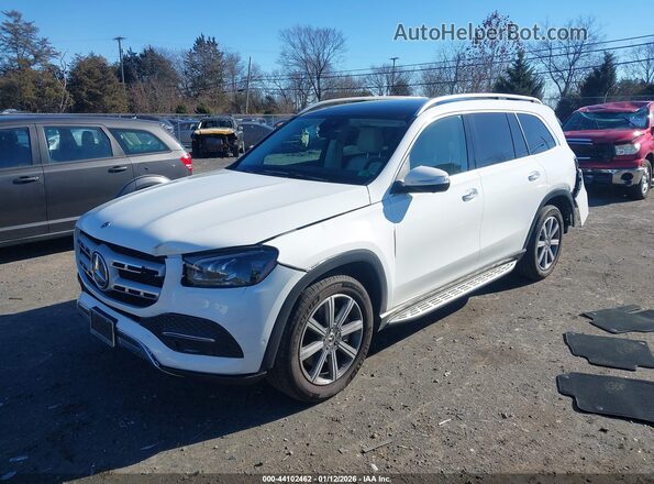4JGFF5KE7MA424849 2021 MERCEDES-BENZ GLS 450 White Front left