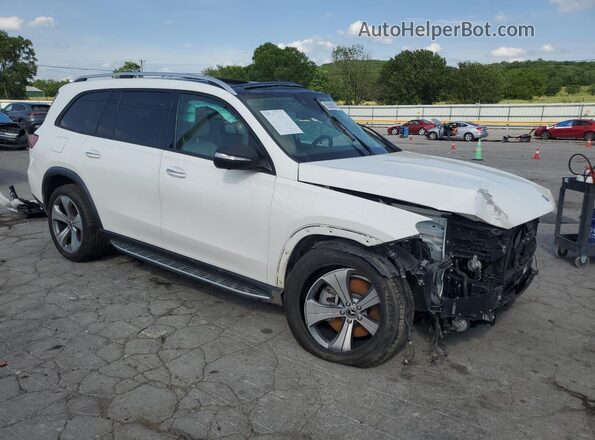 4JGFF5KE8MA357064 2021 MERCEDES-BENZ GLS White Przód prawy